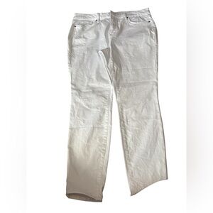 NYDJ White Skinny Pants